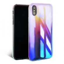Husa Apple iPhone XS, Gradient Color Cameleon Albastru-Galben - Img 6