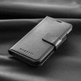 Husa Bugatti din piele naturala pentru iPhone XS MAX