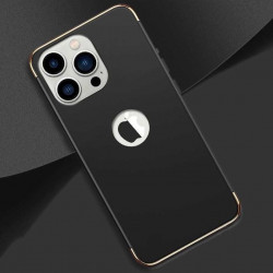 Husa compatibila cu Apple iPhone 13, Elegance Luxury 3in1 Black