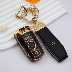 Husa de protectie premium pentru cheie auto compatibila cu BMW E60 E61 E70 E81 E87 E90 E91 E92 X1 X5 X3 1 3 5 6 Z4