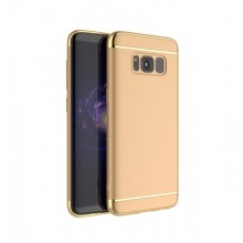 Husa Samsung Galaxy S8, Elegance Luxury 3in1 Auriu