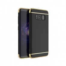 Husa Samsung Galaxy S8 Plus, Elegance Luxury 3in1 Negru