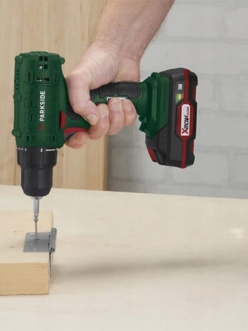 Masina de Gaurit si Insurubat Parkside cu Acumulator 20V, 2Ah si incarcator inclus