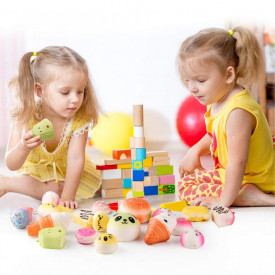 Pachet 5 piese , jucarii Squishy breloc cu revenire lenta