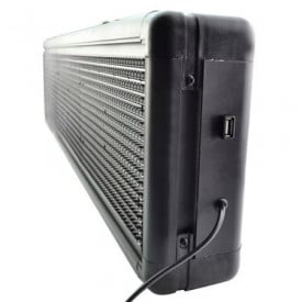Panou Led de Exterior Programabil/Reclama Luminoasa 200x40cm ROSU
