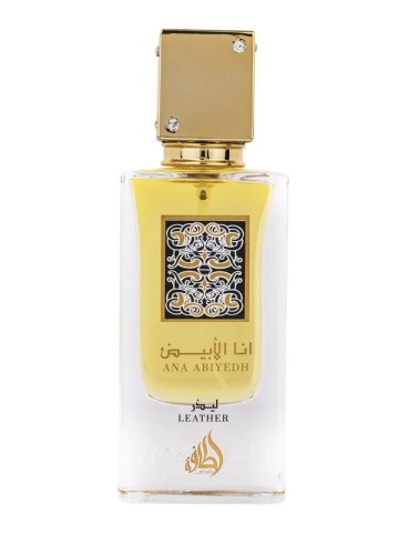 Parfum Arabesc, Parfum Ana Abiyedh Leather, Lattafa, apa de parfum 60 ml, femei - Img 4