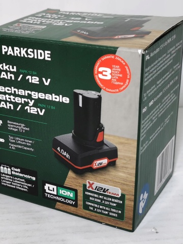 Acumulator Li-Ion 12V 4Ah PAPK 12 compatibil cu seria PARKSIDE X 12V Team