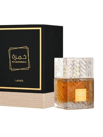 Apa de parfum Lattafa Khamrah, Unisex, 100 ml