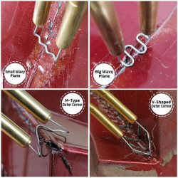 Aparat profesional pentru lipitsudat plastic, kit pentru repararea fisurilor din plastic, MyStyle®