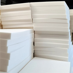 Burete dens pentru tapiterie, Poliuretan 50x50cm, grosime 2 cm, ideal pentru Aplicatii tapiterie, scaune, banchete, tablii de pat, saltele, Topper saltele, Articole de plaja si gradina, Ambalare, protectie transport si uz casnic