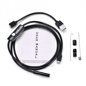 Camera endoscopica 5.5mm, conectare cu Android si PC, Inspectie Auto