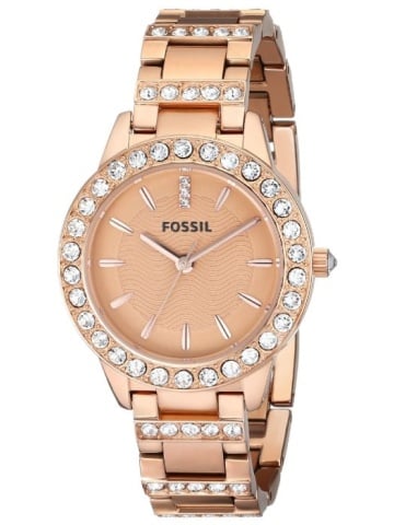 Ceas Fossil cu bratara Jesse, Auriu Rose