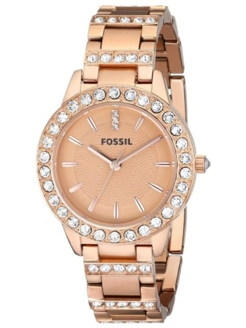 Ceas Fossil cu bratara Jesse, Auriu Rose