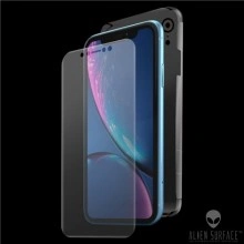 FOLIE ALIEN SURFACE HD, iPhone XR, PROTECTIE FATA,SPATE,LATERALE + ALIEN FIBER CADOU