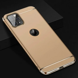 Husa Apple iPhone 11 PRO MAX, Elegance Luxury 3in1 Gold