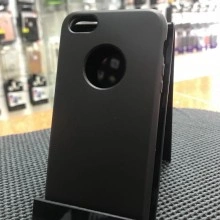 Husa Apple iPhone 5/5S/SE, slim antisoc Negru