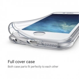 Husa Apple iPhone 6 Plus/6S Plus, FullBody Elegance Luxury 360º ultra slim Silicon TPU, acoperire fata spate - Img 2