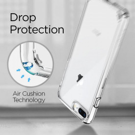 Husa Apple iPhone 8 Plus, Silicon TPU 2.0mm slim Transparenta