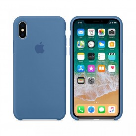 Husa Apple iPhone XS MAX, Silicon antisoc, Albastru - Img 3