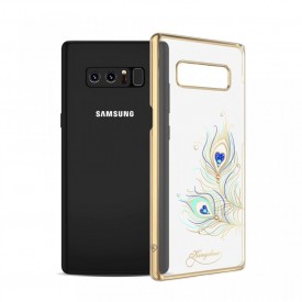 Husa Kingxbar pentru Samsung Galaxy Note 8 design Cristale Swarovski - Gold