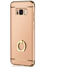 Husa Samsung Galaxy A5 2017, Elegance Luxury 3in1 Ring Auriu