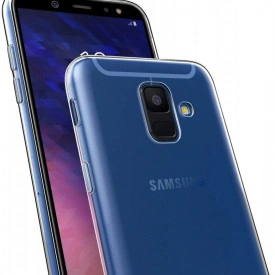 Husa Samsung Galaxy A6, Silicon TPU slim Transparenta - Img 2