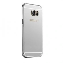 Husa Samsung Galaxy S7 Edge, Elegance Luxury tip oglinda Silver - Img 1