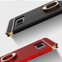 Husa Samsung Galaxy S8 Plus, Elegance Luxury 3in1 Ring Rosu - Img 3