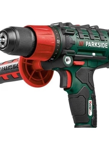 Masina de gaurit cu percutie 20V Parkside, Bormasina 3in1 cu acumulator 4Ah si incarcator inclus - Img 3