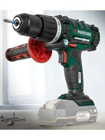 Masina de gaurit cu percutie 20V Parkside, Bormasina 3in1
