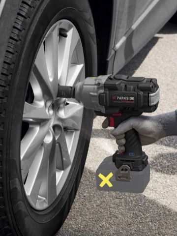 Masina de insurubat PARKSIDE cu impact pe acumulator 20V, 1356Nm, Completa cu acumulator si incarcator - Img 2