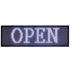 Panou Led de Exterior Programabil/Reclama Luminoasa 135x40 ALB - Img 3