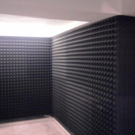 Burete acustic & izolator fonic pentru Studio / Home Cinema Autoadeziv 100x100x3 cm