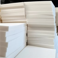Burete dens pentru tapiterie, Poliuretan 50x50cm, grosime 2 cm, ideal pentru Aplicatii tapiterie, scaune, banchete, tablii de pat, saltele, Topper saltele, Articole de plaja si gradina, Ambalare, protectie transport si uz casnic