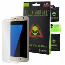 FOLIE ALIEN SURFACE HD, SAMSUNG GALAXY S7, PROTECTIE ECRAN + ALIEN FIBER CADOU