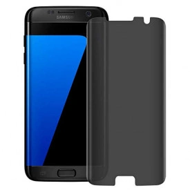 Folie de sticla 5D Samsung Galaxy S7 Edge, Privacy Glass, folie securizata duritate 9H