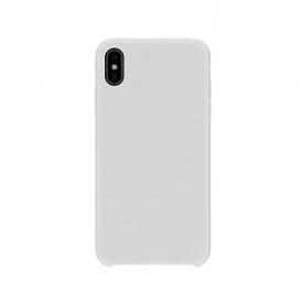 Husa Apple iPhone X, silicon slim antisoc Alb