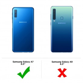 Husa pentru Samsung Galaxy A7 2018, Perfect Fit , Silicon TPU Negru - Img 3