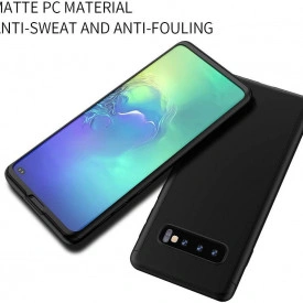Husa Samsung Galaxy S10, FullBody Elegance Luxury Negru, acoperire completa 360 grade cu folie de protectie gratis