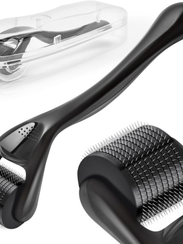 Rola pentru Barba din Silicon cu Aliaj Negru – Solutia Ideala pentru o Barba Plina si Sanatoasa