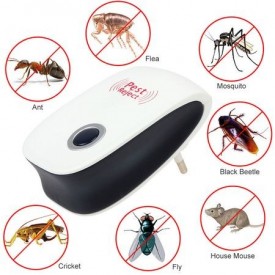 Aparat anti Daunatori Ultrasonic pentru gandaci, muste, tantari, furnici ,paianjeni , soareci ,Ultrasonic Pest Reject