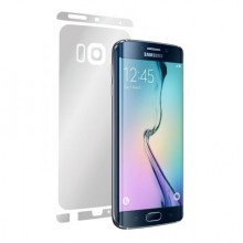 Folie Alien Surface HD, Samsung Galaxy S6 Edge, protectie ecran, spate, laterale + Alien Fiber Cadou