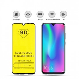 Folie de sticla Huawei P SMART 2019, 9D FULL GLUE Negru - Img 3