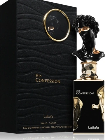 His Confession, Eau de Parfum, Lattafa, pentru Barbati, 100 ml