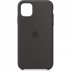 Husa Apple iPhone 11, Silicon antisoc, Negru