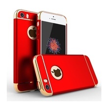 Husa Apple iPhone 7 Plus, Elegance Luxury 3in1 Red
