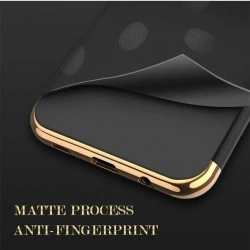 Husa compatibila cu Apple iPhone 12, Elegance Luxury 3in1 Black - Img 4
