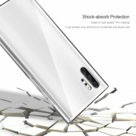 Husa Samsung Galaxy Note 10 Plus, FullBody Elegance Luxury ultra slim,Silicon TPU , acoperire completa 360 grade