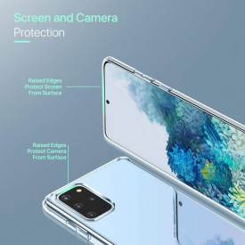 Husa Samsung Galaxy S20 Plus, Silicon TPU 2.0mm Transparenta