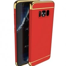 Husa Samsung Galaxy S8, Elegance Luxury 3in1 Rosu
